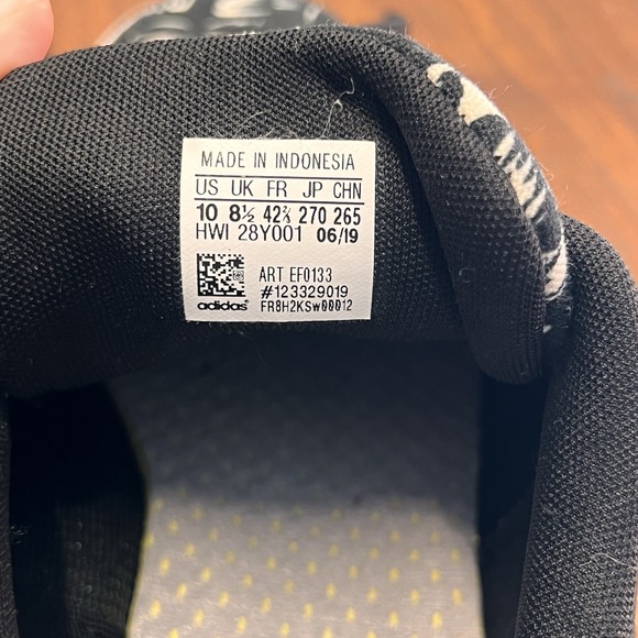 Rare 🦋 Adidas Farm Rio Sz 10 Butterfly Women Canvas Shoe Court Sneaker Designer - Picture 7 of 7